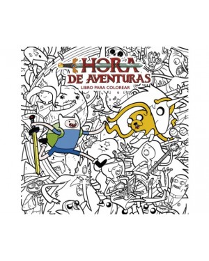 HORA DE AVENTURAS: LIBRO PARA COLOREAR