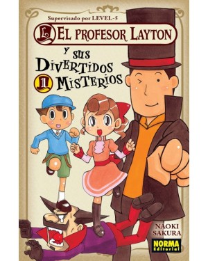 EL PROFESOR LAYTON Y SUS DIVERTIDOS MISTERIOS 01   (de 04)