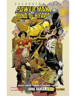 Colección 100% Marvel HC: POWER MAN Y PUÑO DE HIERRO 03: ARDE HARLEM