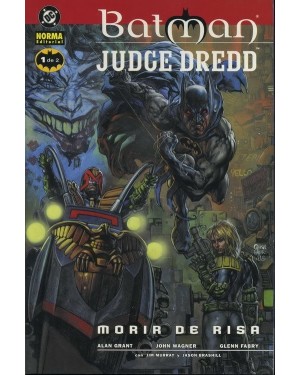 BATMAN JUDGE DREDD:  MORIR DE RISA   (PACK TOMOS 1 Y 2)