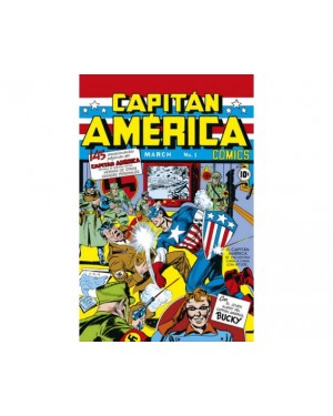 Marvel Facs&iacute;mil 13:  CAPIT&Aacute;N AM&Eacute;RICA COMICS 01