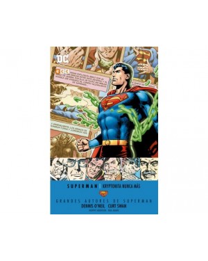 Grandes autores de SUPERMAN:  DARWYN COOKE Y TIM SALE. KRYPTONITA