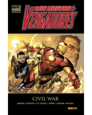 Marvel deluxe:  LOS NUEVOS VENGADORES 05:  CIVIL WAR