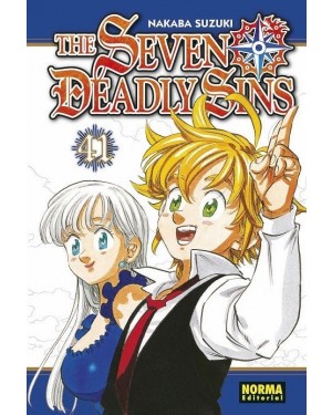 THE SEVEN DEADLY SINS 41    (de 41)  Edici&oacute;n especial (libro de arte + postal + set de chapas)